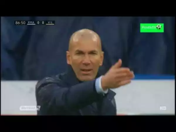 Video: Real Madrid vs Villarreal 0-1 Highlights & Goal 2018 (La Liga)